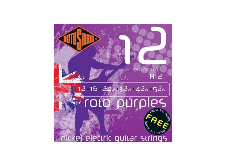 Rotosound R-12 Roto Purple (012-052) 